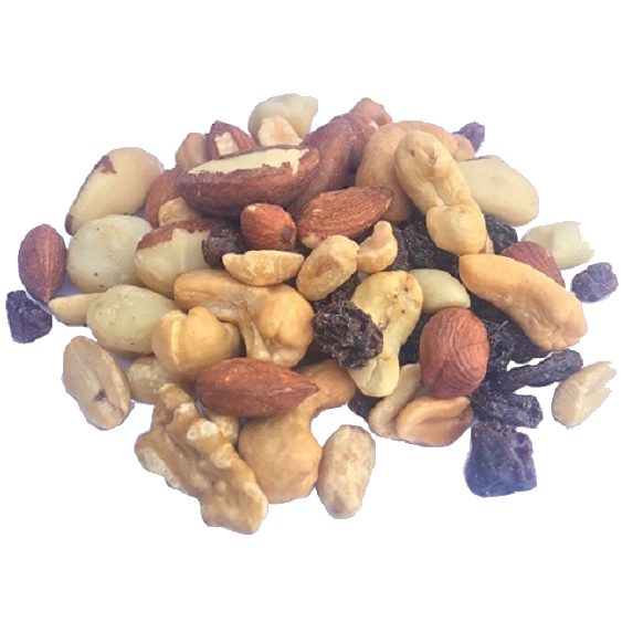 Mix de Castanhas com uva passas - 100g