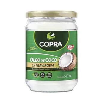 Óleo de coco extravirgem 500ml - COPRA