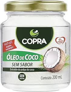 Óleo de coco sem sabor/ cheiro 200ml - COPRA