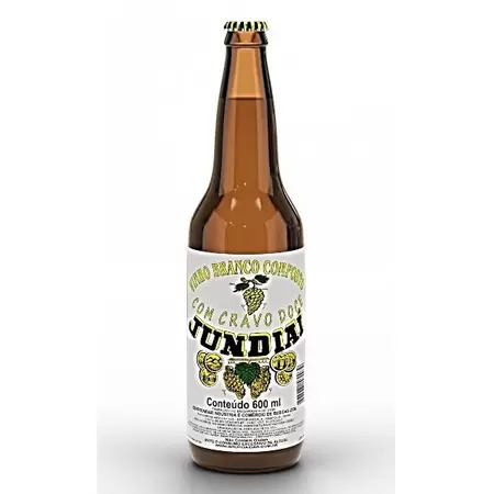 Vinho branco composto com cravo doce (Jundiaí 600ml) - Und