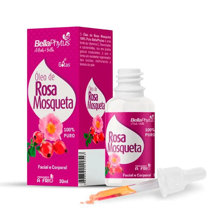 Óleo de rosa mosqueta (Bellaphytus) - 30ml